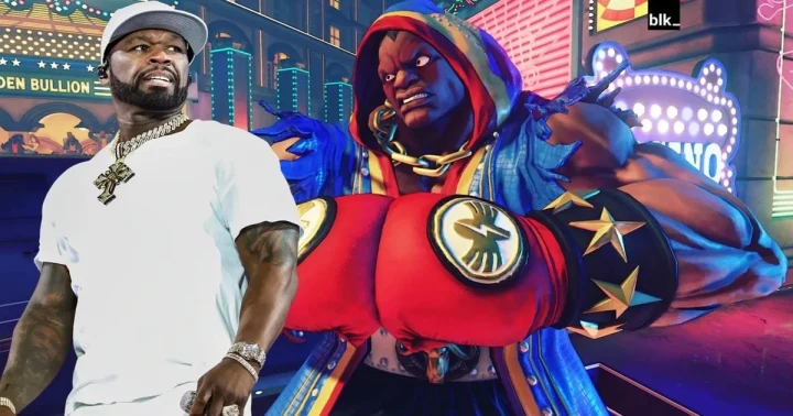 50 Cent ve Street Fighter karakteri Balrog’un yan yana yer aldığı görsel