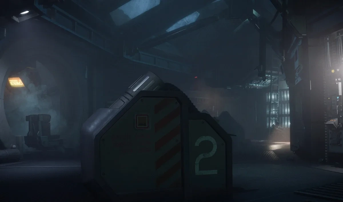 Alien: Isolation 2’de karanlık, geniş bir iç mekân
