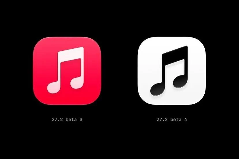 Apple Music’in iOS 27.2 beta 3 ve beta 4 sürümlerindeki simgeleri