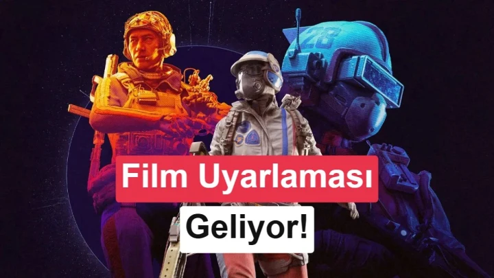 ARC Raiders oyunundan üç karakterin silahlı şekilde yan yana durduğu görsel