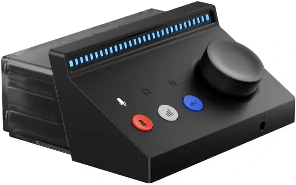 Siyah BOYA Caster X1 ses mikseri