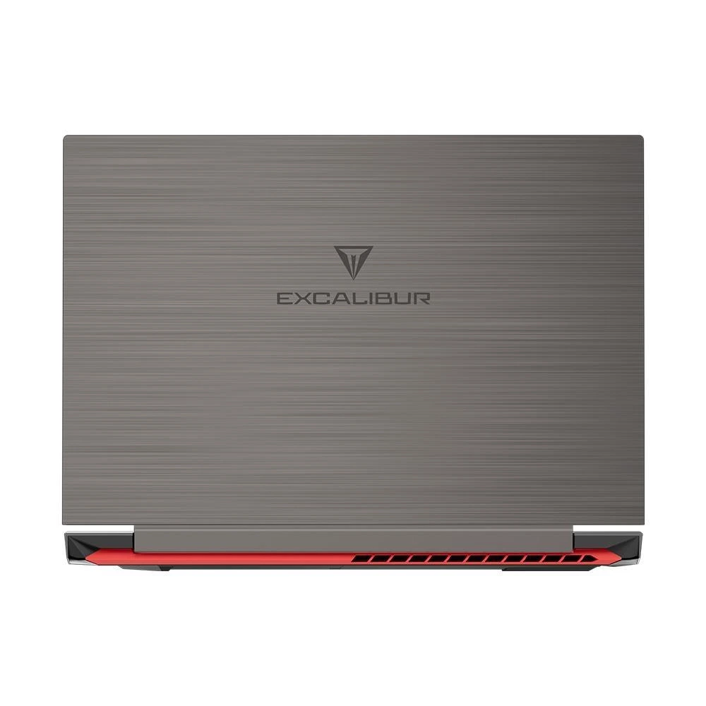Casper Excalibur G870 laptopun kapalı halde üstten görünümü