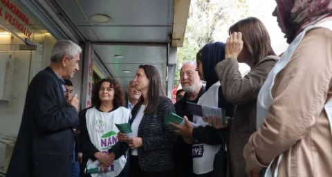 DEM Parti, “Ekmek, Barış ve Adalet” kampanyasını Sancaktepe’de başlattı