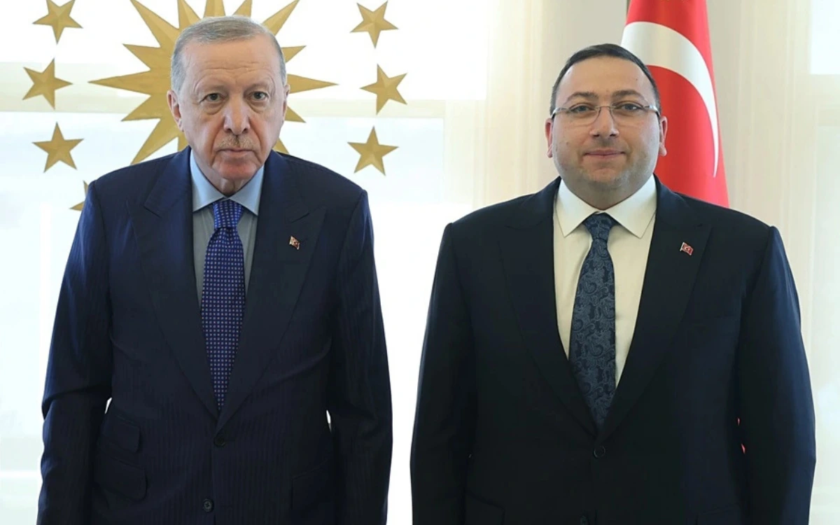 Recep Tayyip Erdoğan ve Dündar Ziya Gültekin bir arada