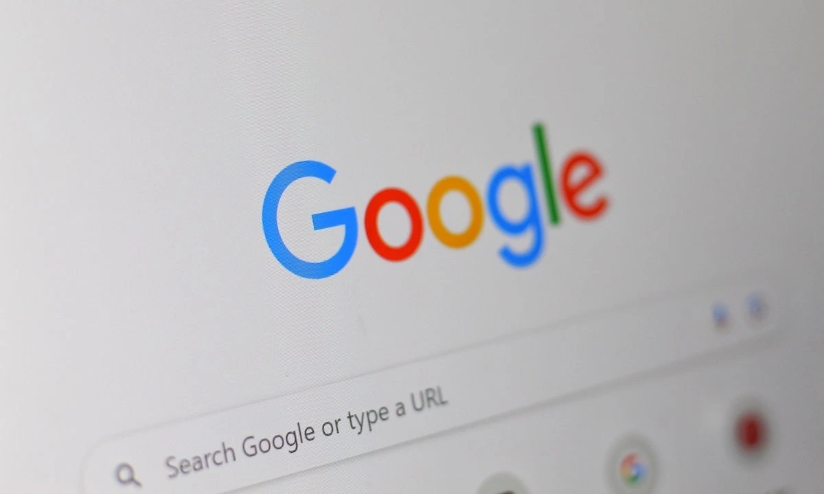 Google logosunun ve arama alanının yer aldığı ekran