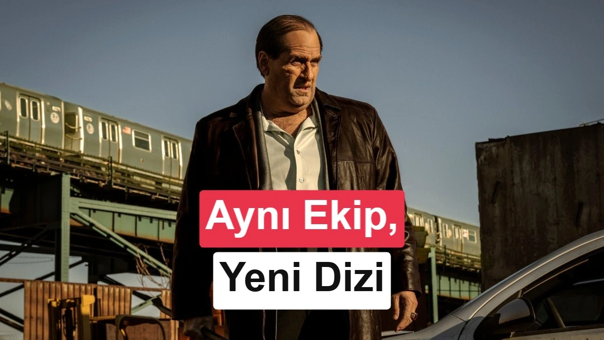 The Penguin dizisinden bir sahne; Gotham karakterleri bir yapının içinde görülüyor