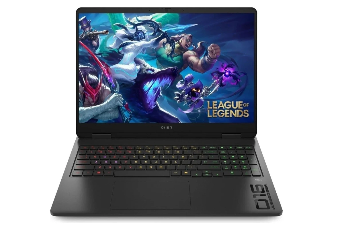 Renkli klavyeli HP Omen 16 laptop