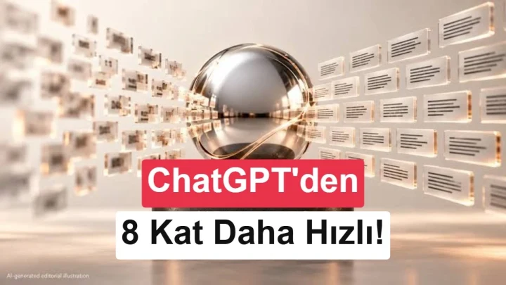 ChatGPT’den 8 kat daha hızlı ifadesini içeren Mercury 3 haber kapağı