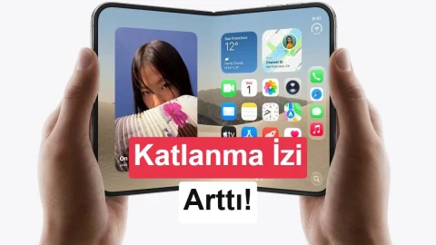 iPhone Duo dayanıklılık testlerinde: Katlanma izi belirginleşti