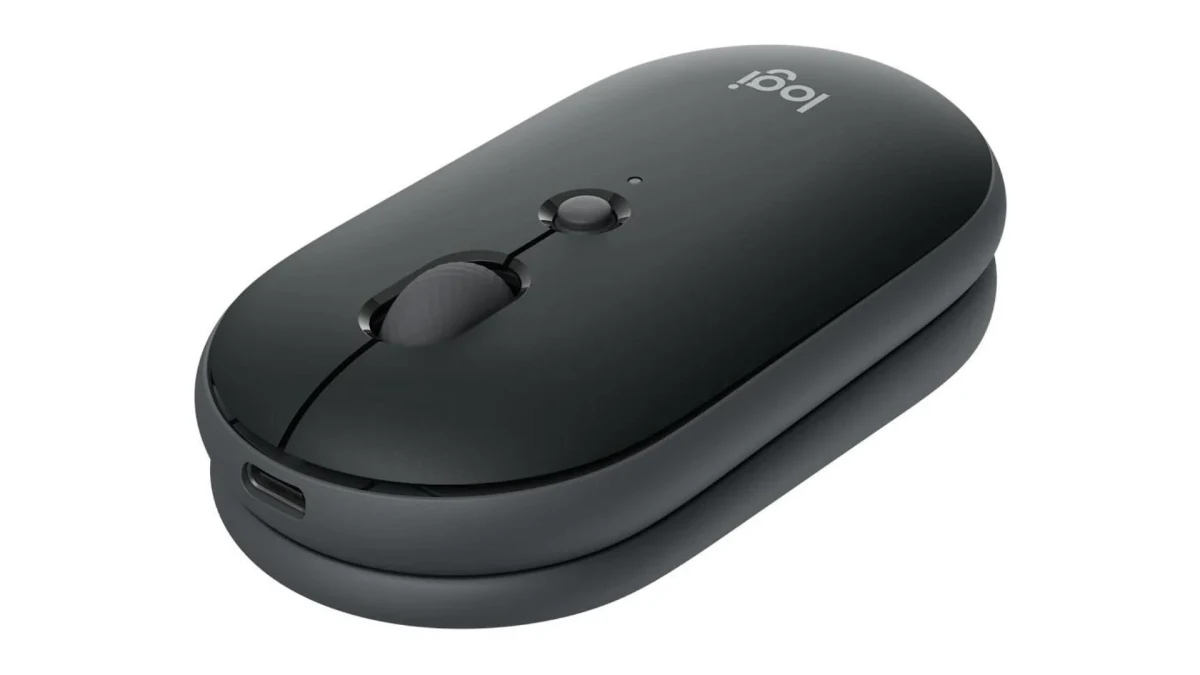 Siyah Logitech Pebble Up fare ürün görünümü