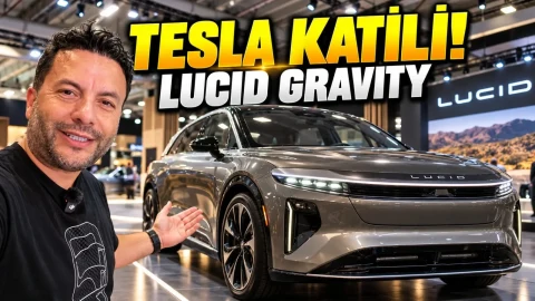 Lucid Gravity, Paris Otomobil Fuarı’nda öne çıkan elektrikli SUV’lardan oldu