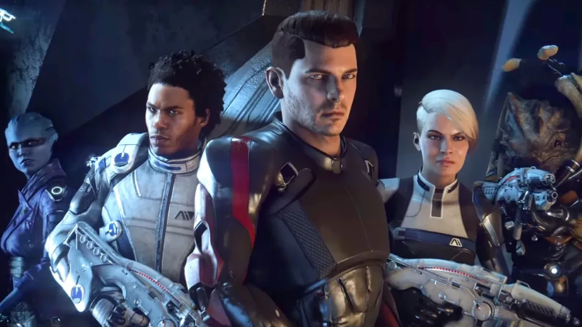 Mass Effect karakterleri bir arada