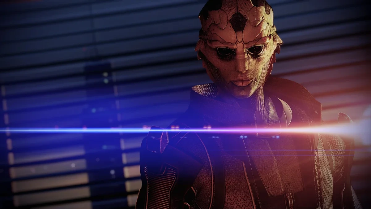 Mass Effect’te uzaylı bir karakterin görüntüsü