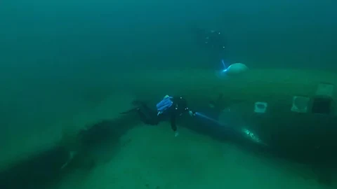 Mead Gölü’ndeki 80 yıllık B-29 enkazı kuraklıkla daha erişilebilir oldu