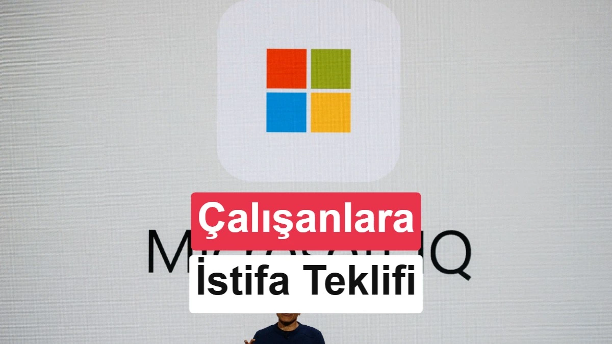 Microsoft logosunun önünde bilgisayar ve tablet kullanan kişilerin silüetleri