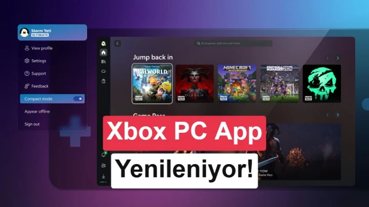 Xbox PC uygulamasının yenileneceğini duyuran kapak görseli