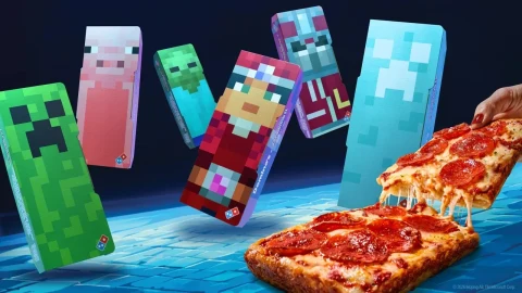 Minecraft Dungeons II ile Domino’s iş birliğinde Türkiye de var