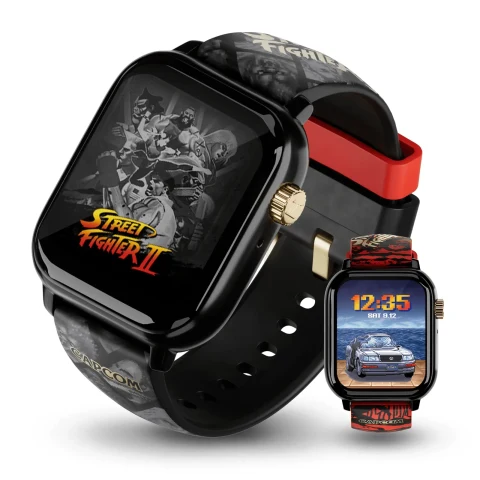 Street Fighter II temalı saat, oyunu bileğe getiriyor