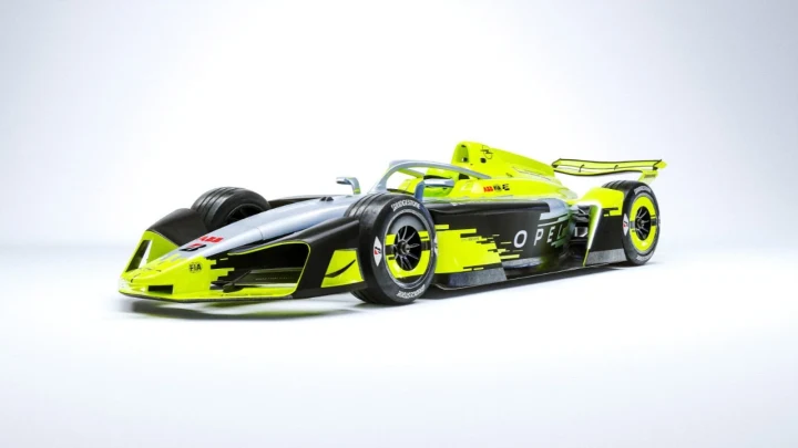 Opel GSE 27FE Formula E yarış otomobili
