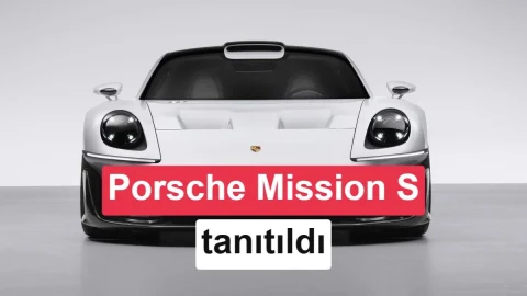 Porsche Mission S konsepti analog kokpite ve yeni platforma işaret ediyor