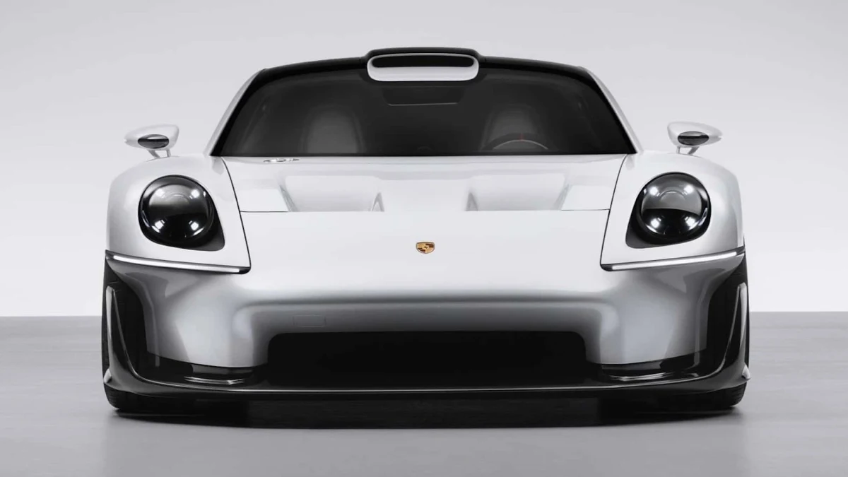 Porsche Mission S konseptinin önden görünümü