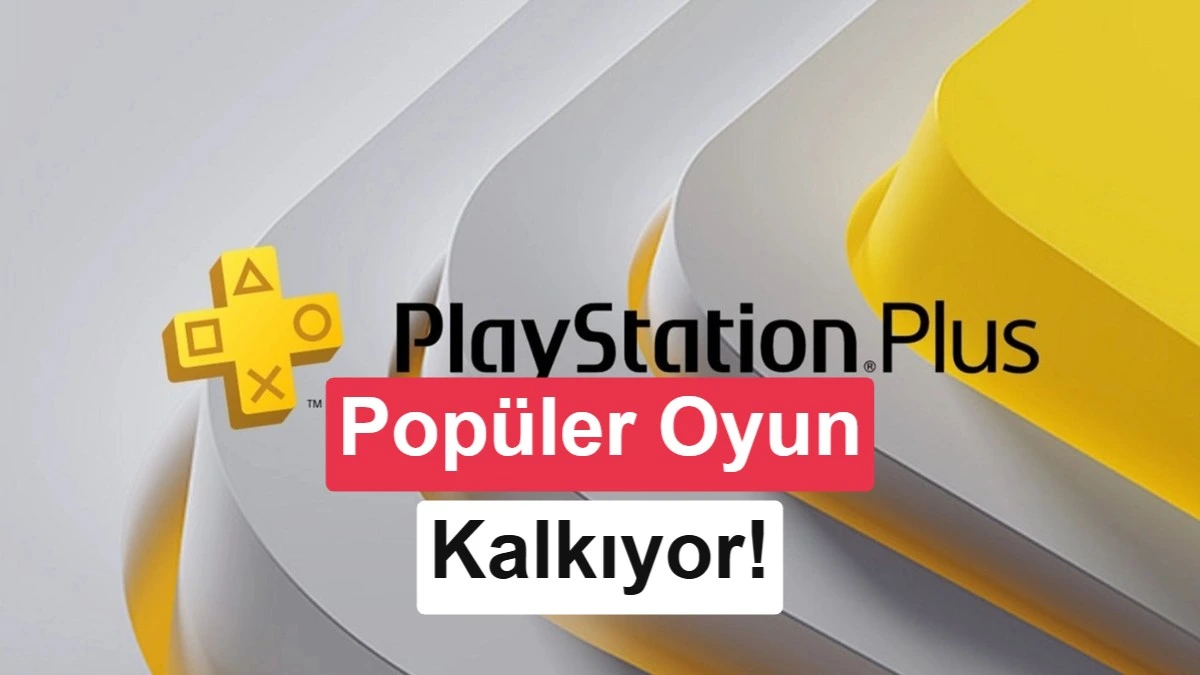 PlayStation Plus logosu ve oyun kataloğundan kaldırılmaya ilişkin haber görseli