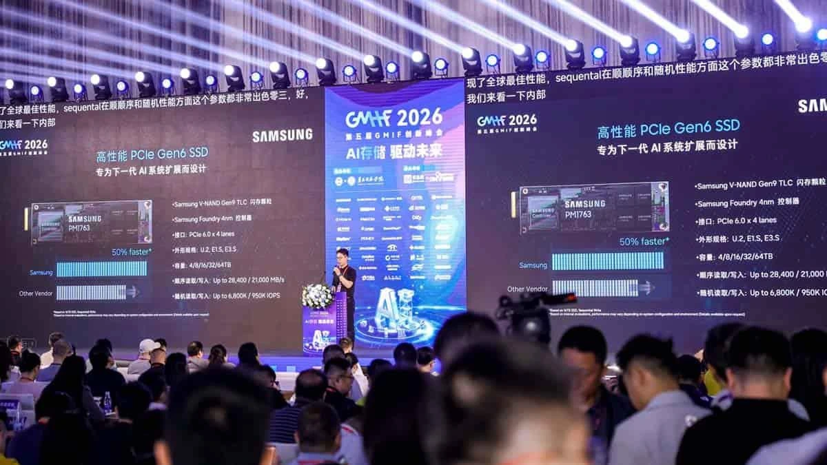 Samsung’un Küresel Bellek İnovasyon Forumu’ndaki sunumu