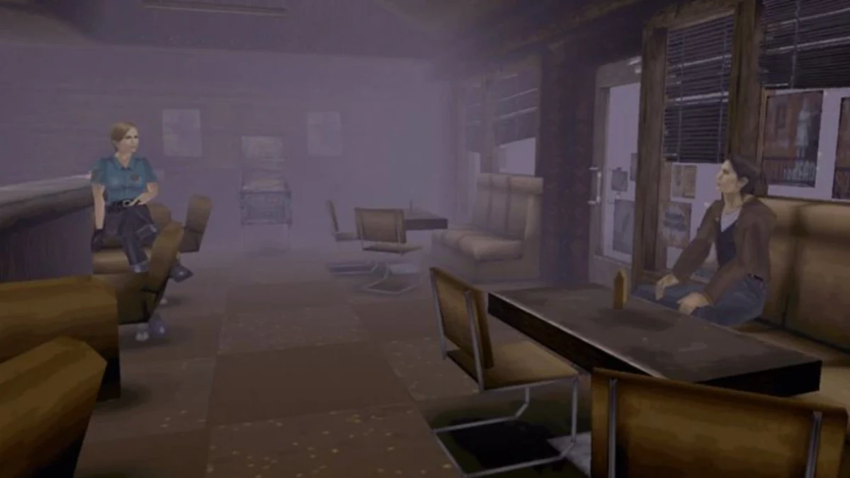 İlk Silent Hill oyununun yeniden yapımına ilişkin haber için kullanılan oyun içi görsel