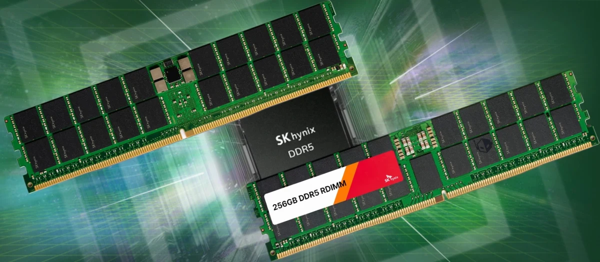 SK Hynix markalı DDR5 bellek modülleri