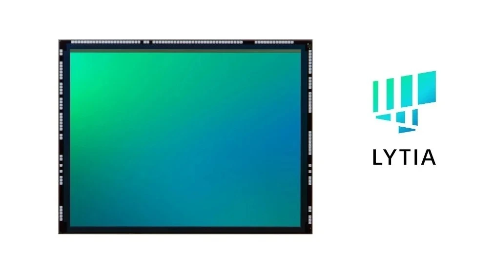 LYTIA 720 görüntü sensörü ve LYTIA logosu