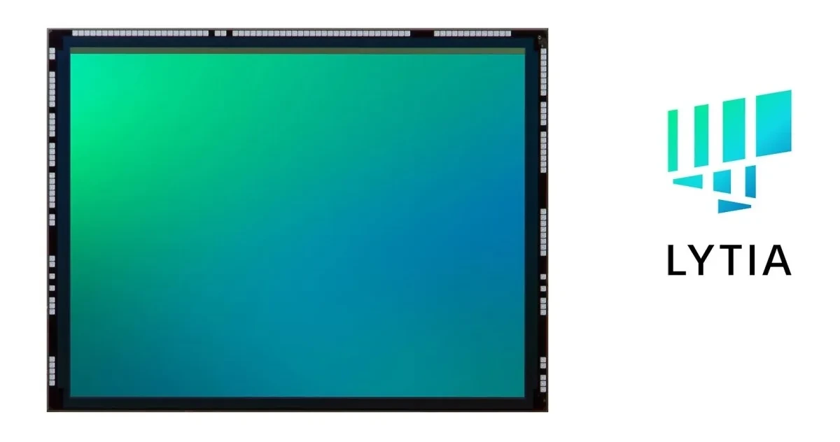 Sony LYTIA logosunun yanında dikdörtgen biçimli görüntü sensörü