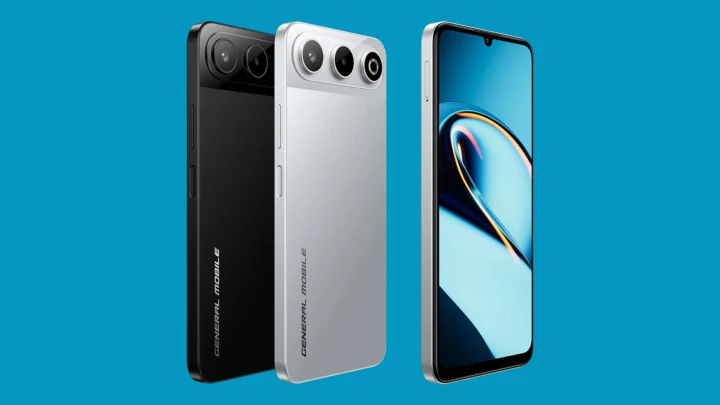 Siyah ve gümüş renkli akıllı telefon modellerinin ön ve arka yüzleri