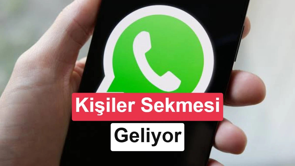 WhatsApp Android uygulamasında kişi listesi, arama alanı ve davet seçeneklerini gösteren Kişiler sekmesi