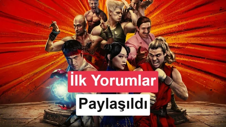 Street Fighter filminde Ryu ve Ken dövüşmeye hazır biçimde yan yana duruyor